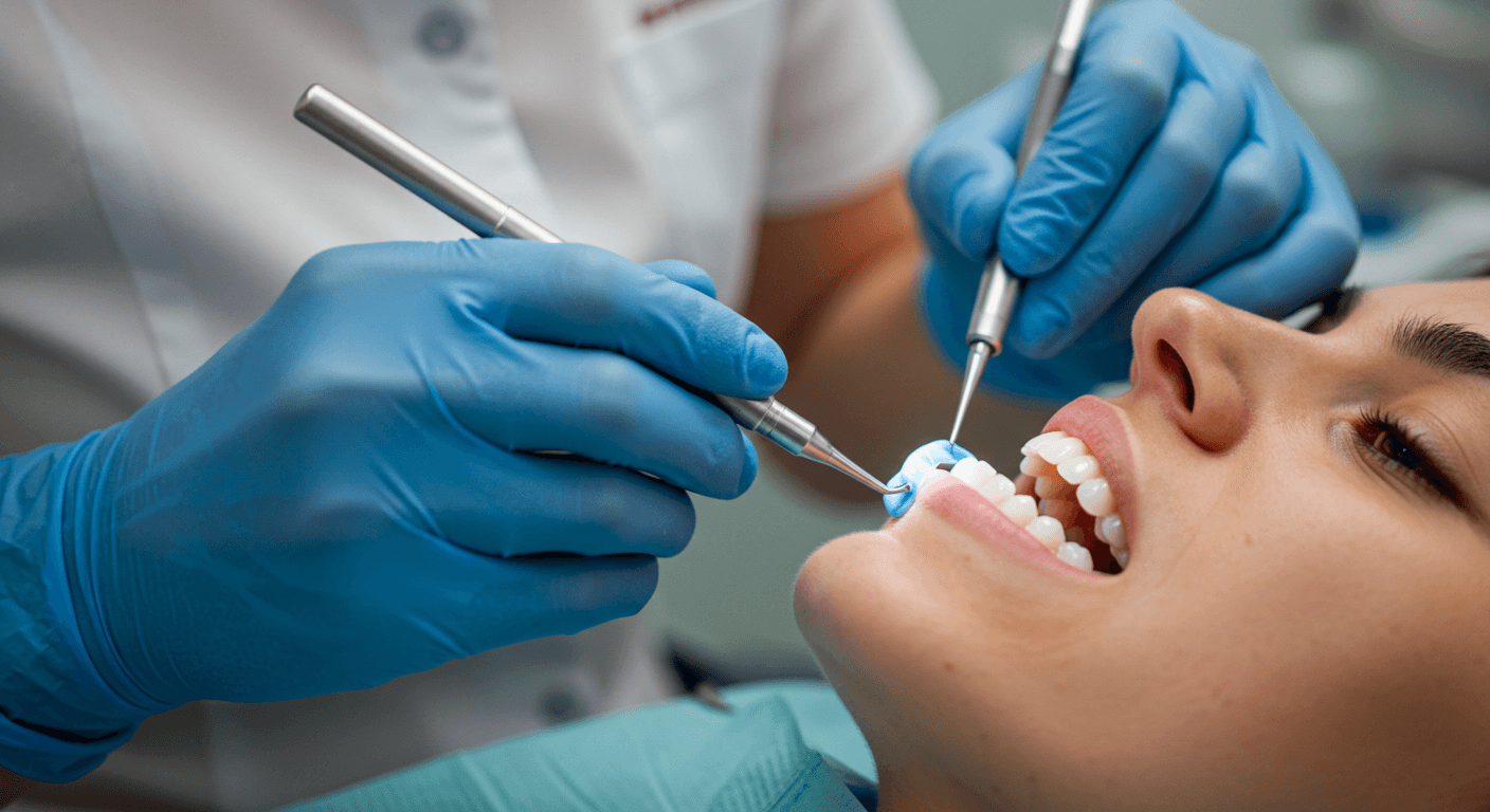 Can a cosmetic dentist fix a gummy smile without surgery?